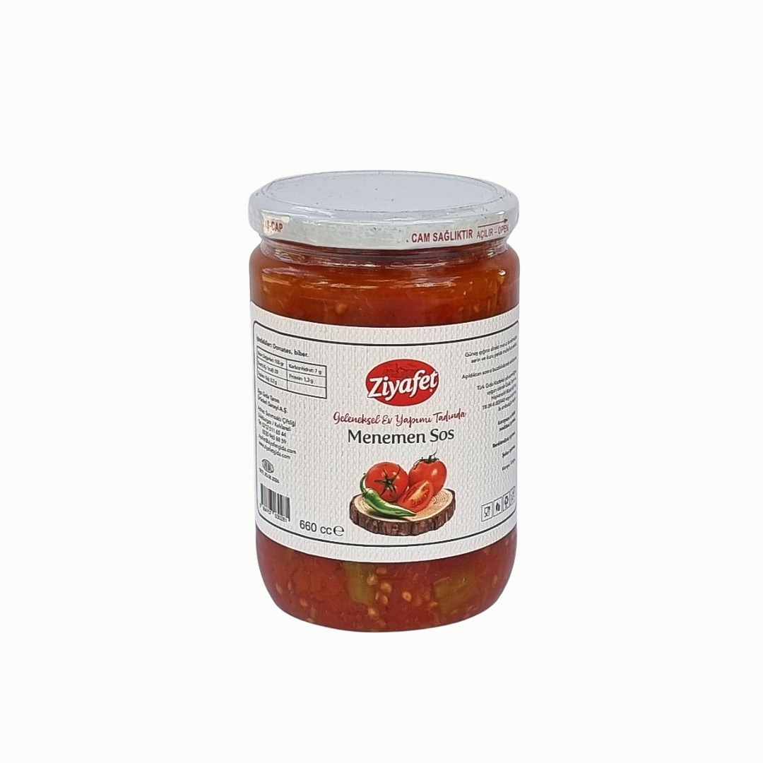 Ziyafet Ev Tipi Organik Menemen Sos – 660 CC