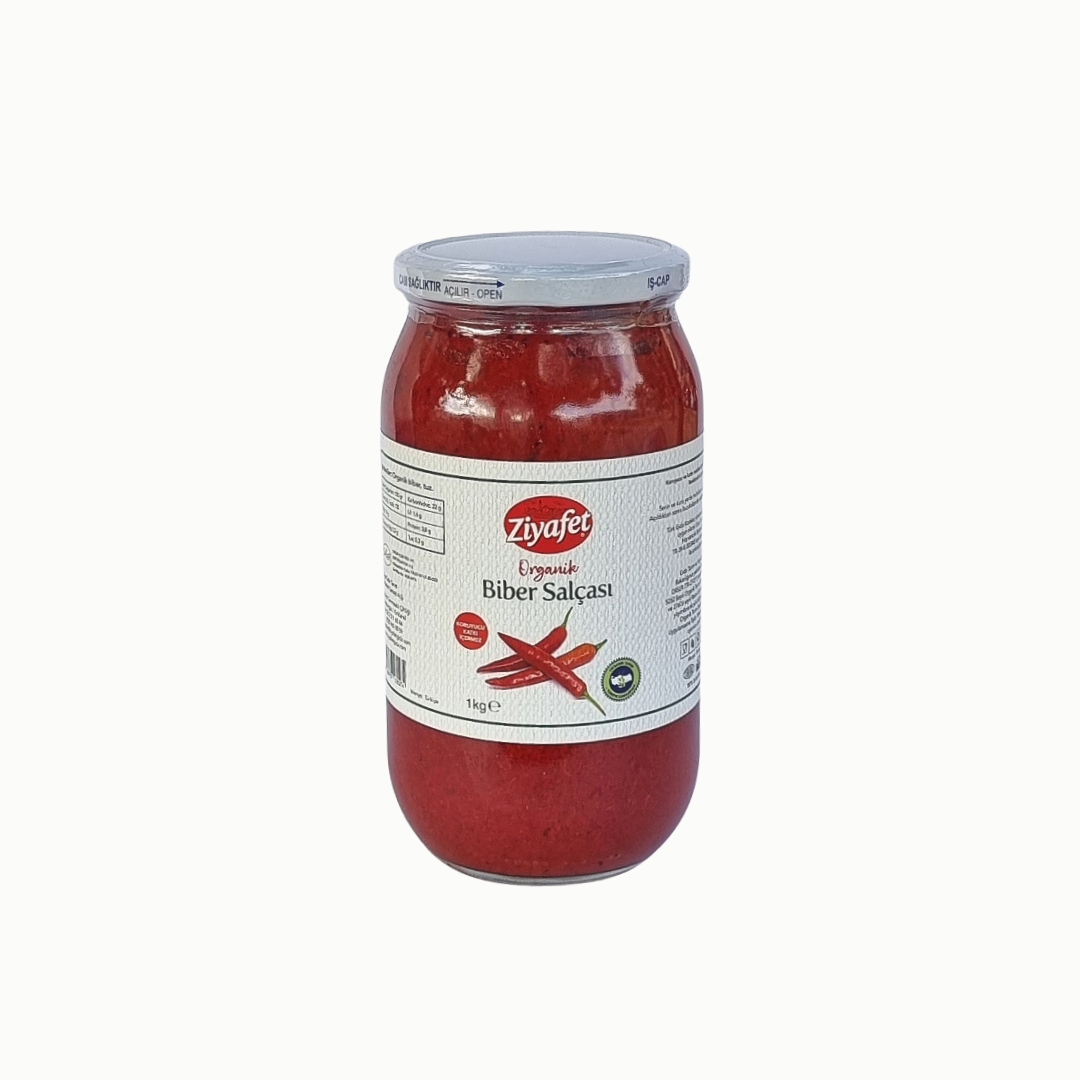 Ziyafet Organik Biber Salçası – 1 KG