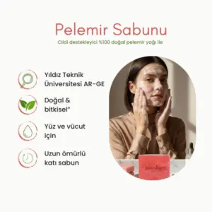 Üniversite ile çalışılmış doğal organik cilt sabunu, doğal sabun arayanlar için en ideal sabunlar arasındadır. Kullanıcıların tavsiye ettiği doğal organik sabunlardan biridir.