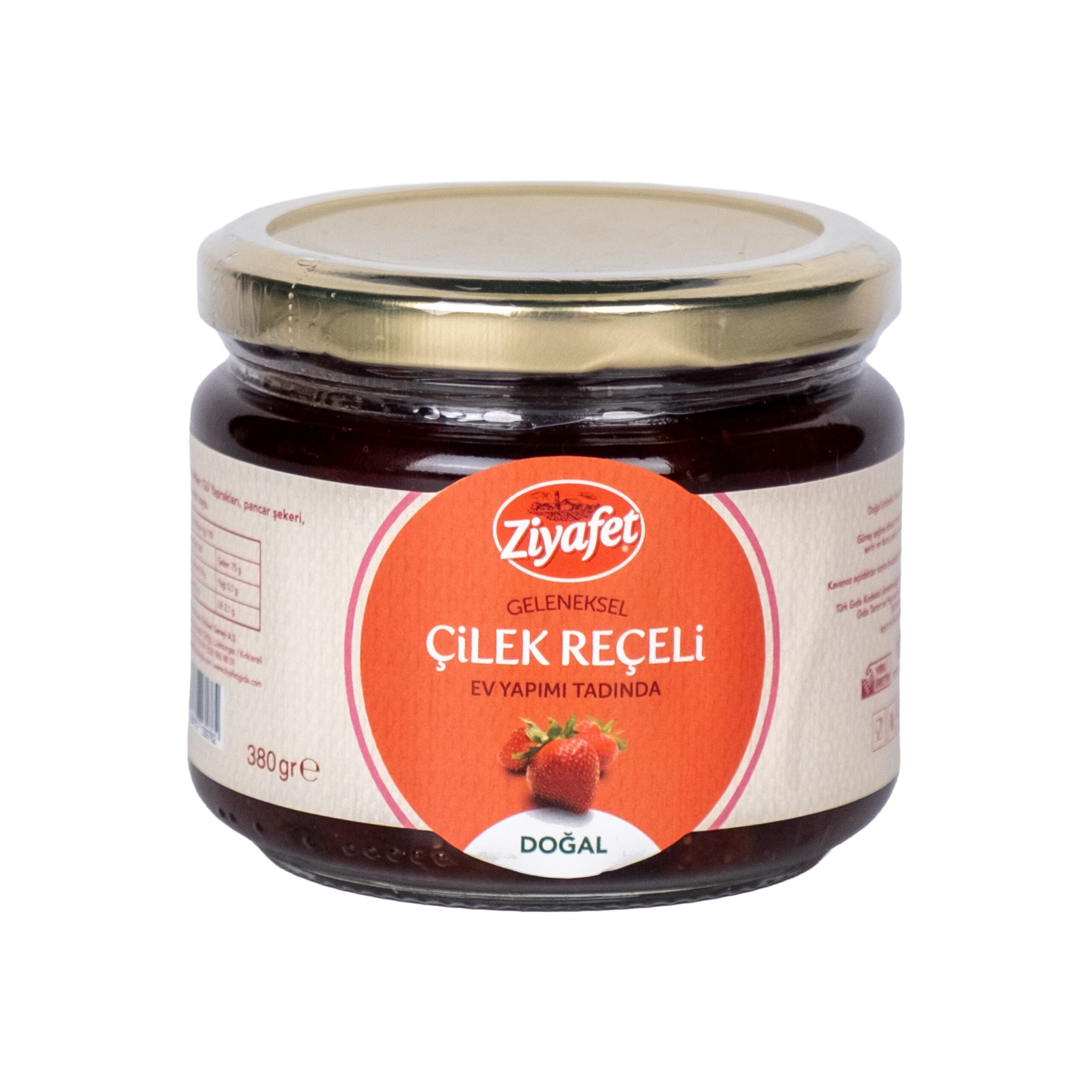 Ziyafet Çilek Reçeli – 380 Gr