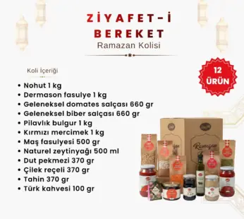 Ziyafet-i Bereket – Ramazan Doğal Ürünler Kolisi